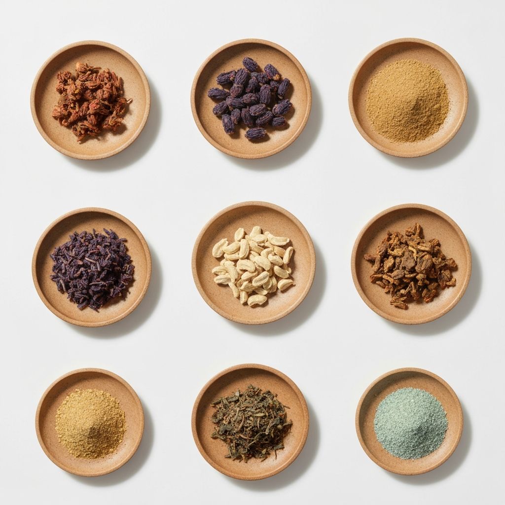 Natural ingredients overview